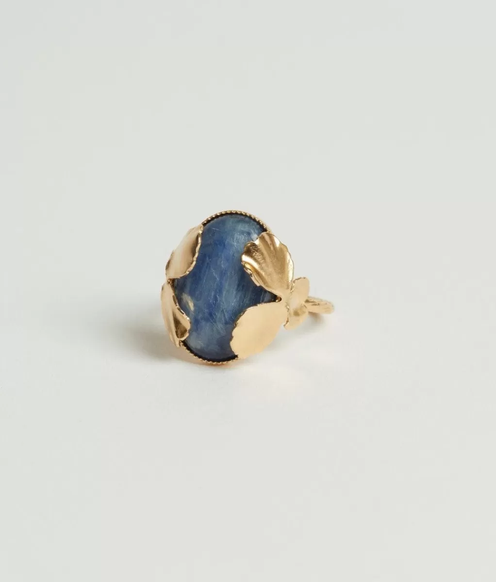 Lou Yetu Bague Hana Agate Verte Hot