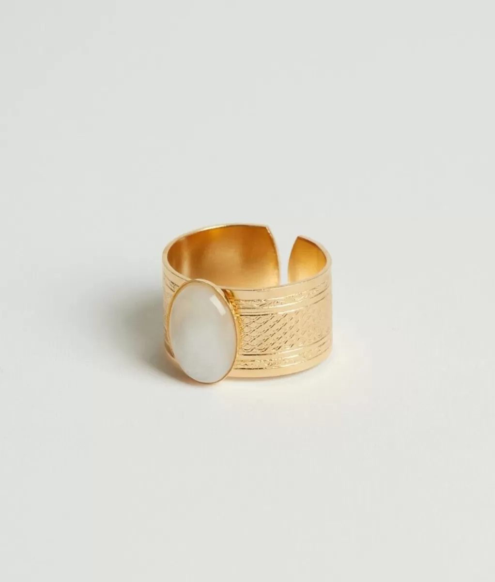 Lou Yetu Bague Marla Agate Verte Online