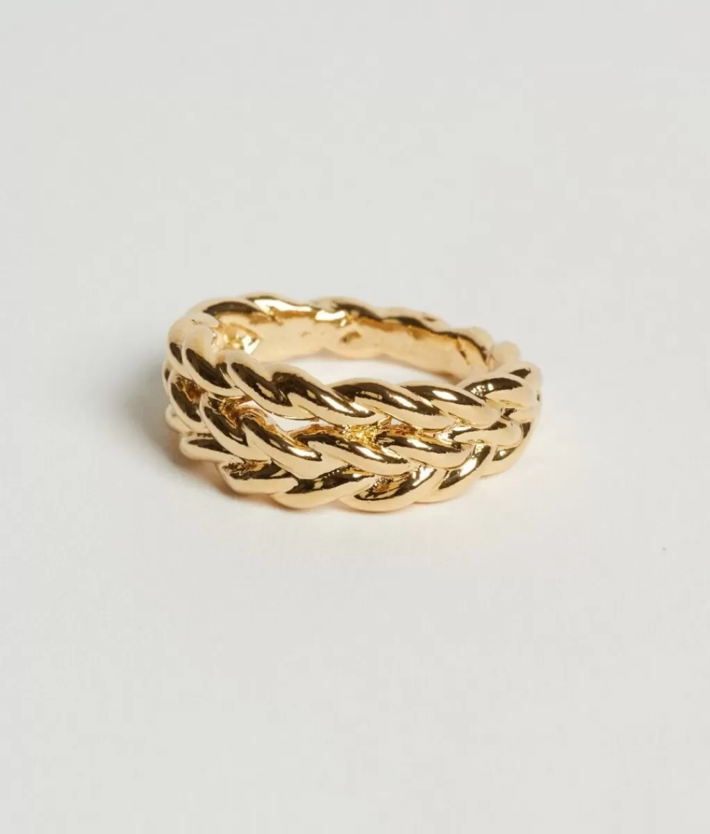 Lou Yetu Bague Mini Leonie Doree Outlet