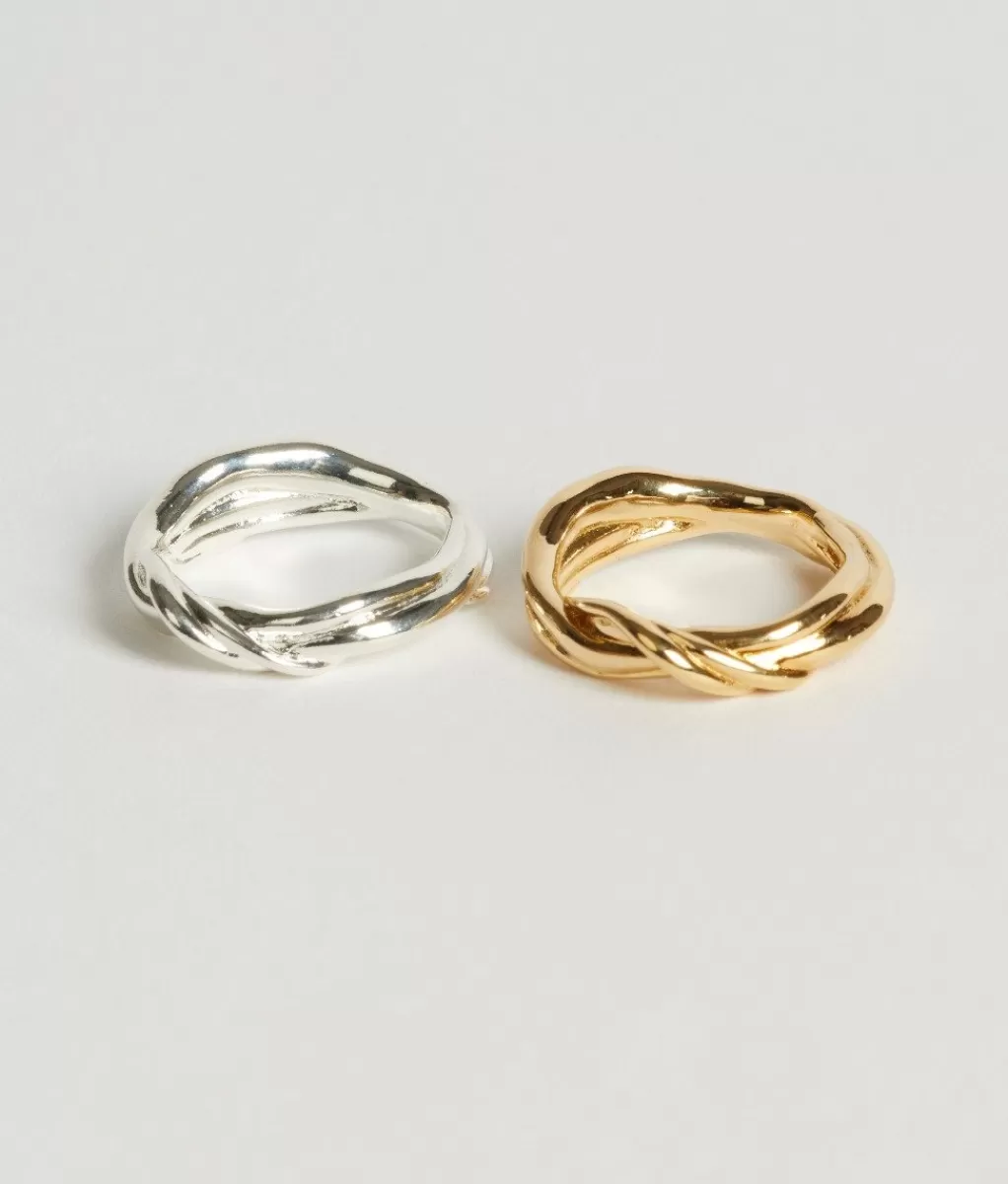 Lou Yetu Bague Tomtom Doree Shop